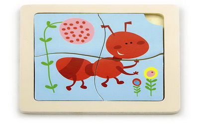 پازل چهار تکه