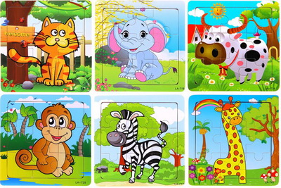 پازل با قطعات بیشتر