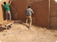 باغچه ذهن حین تعمیر